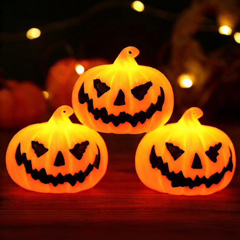 Halloween LED pumpkin lights atmosphere decoration lights