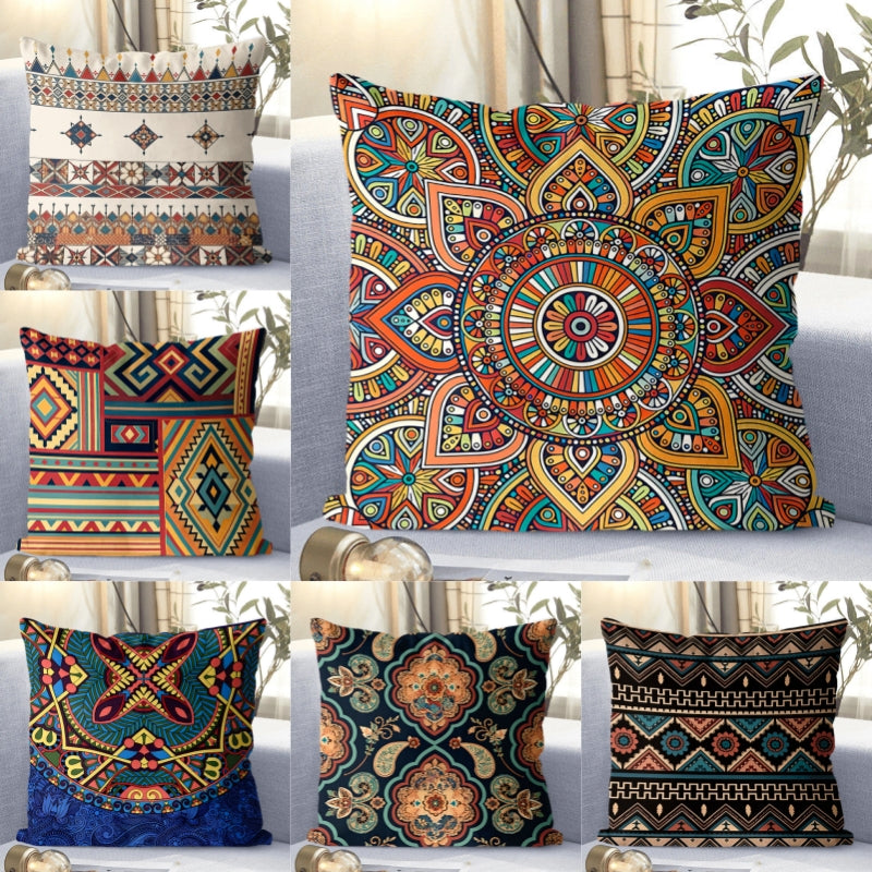 Ethnic style sofa cushion
