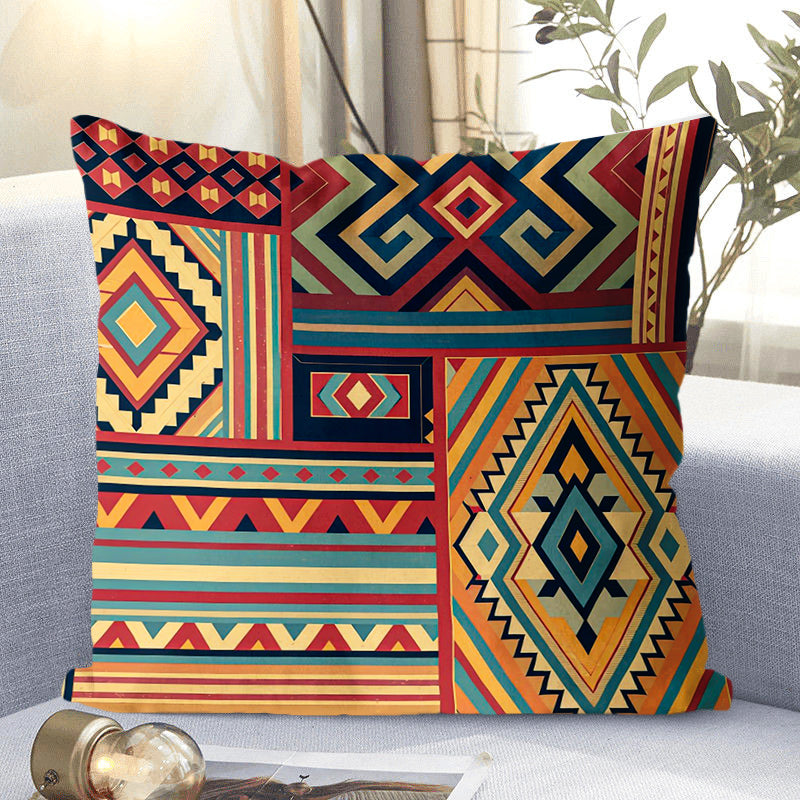 Ethnic style sofa cushion