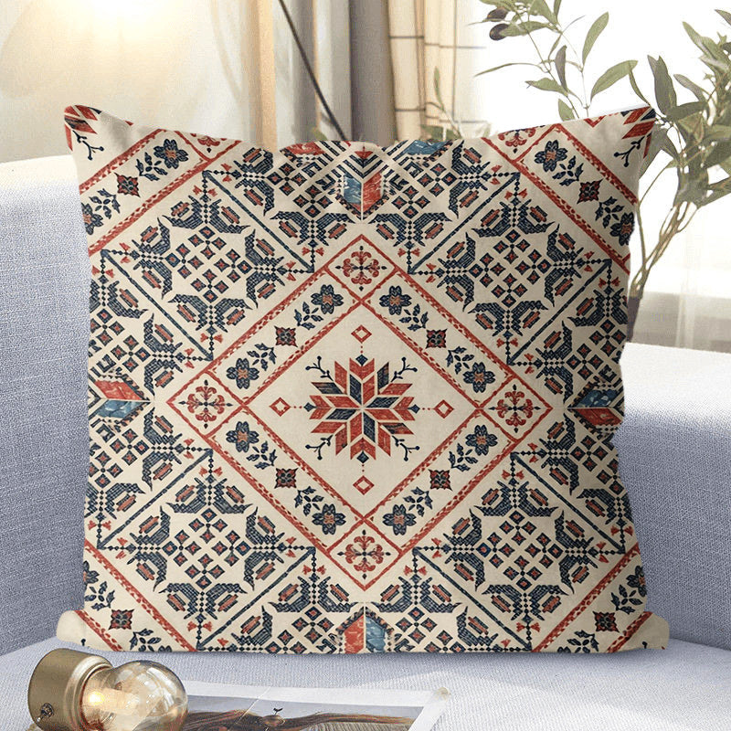 Ethnic style sofa cushion