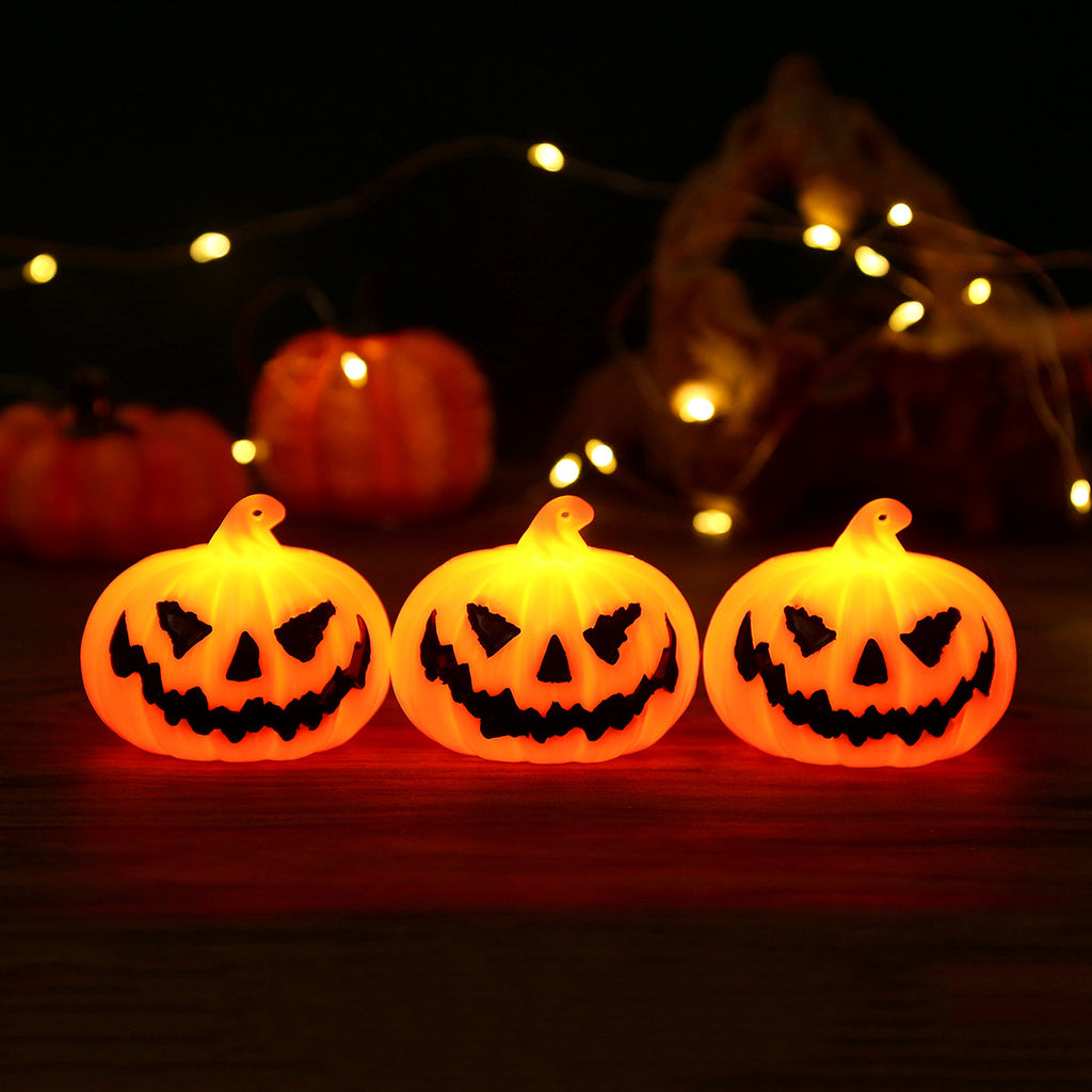 Halloween LED pumpkin lights atmosphere decoration lights