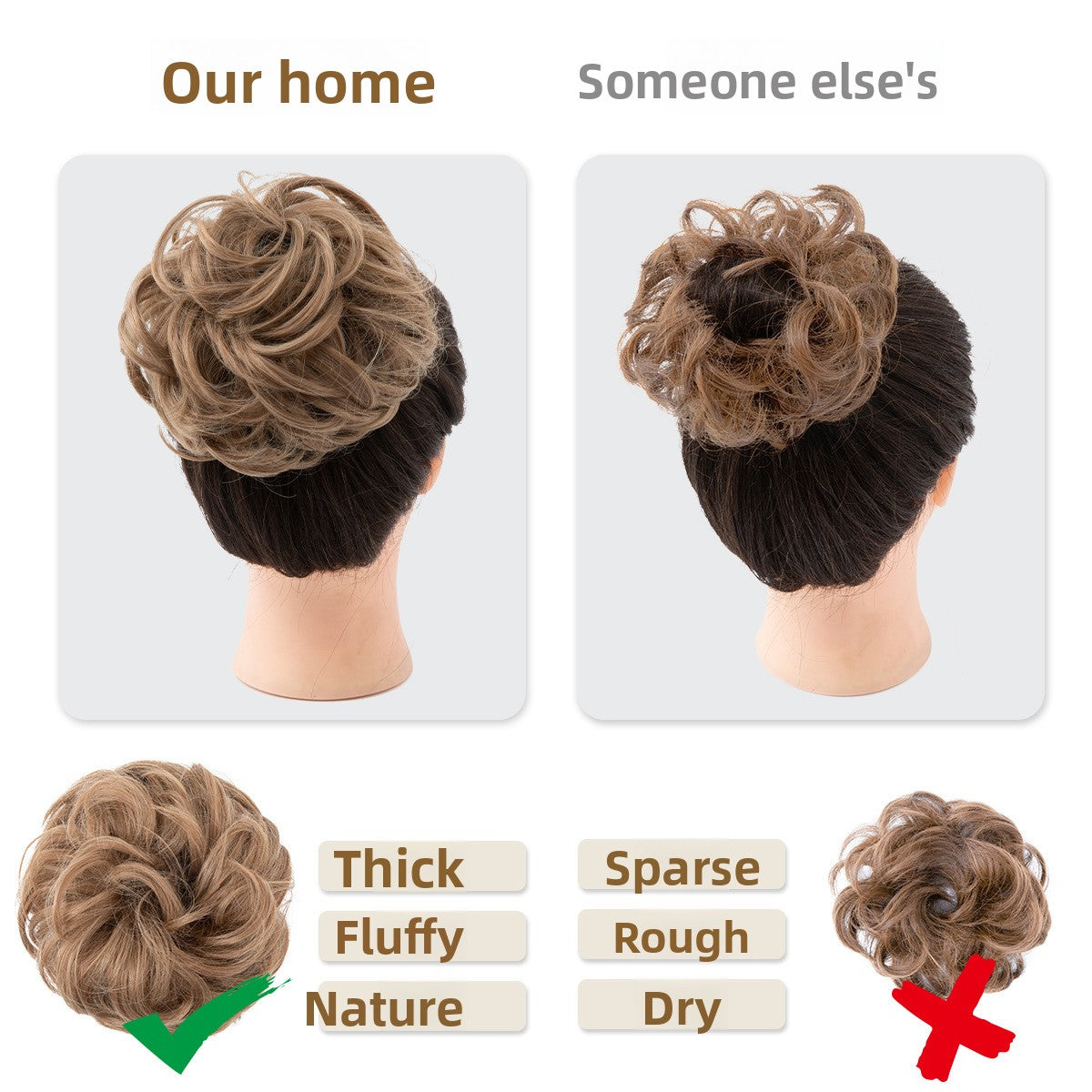 Fluffy Synthetic Wig for Women