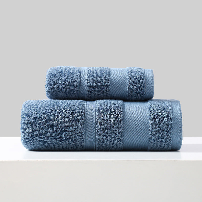 Large Size 100% Cotton Absorbent Bath Towel Set