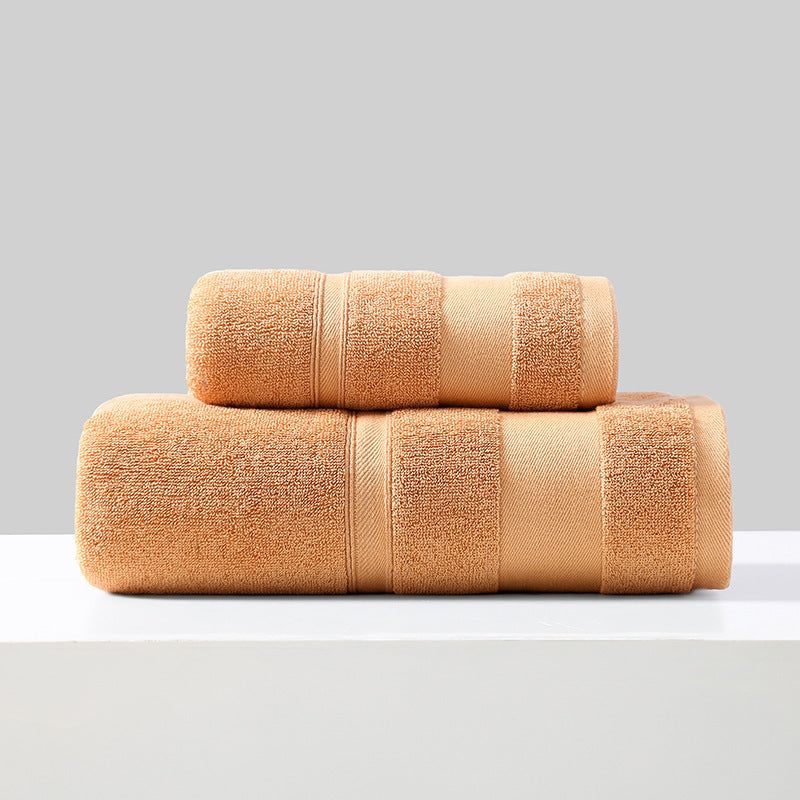 Large Size 100% Cotton Absorbent Bath Towel Set