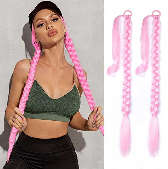 Synthetic Wig Ponytail for Women with Heat-Resistant Fiber