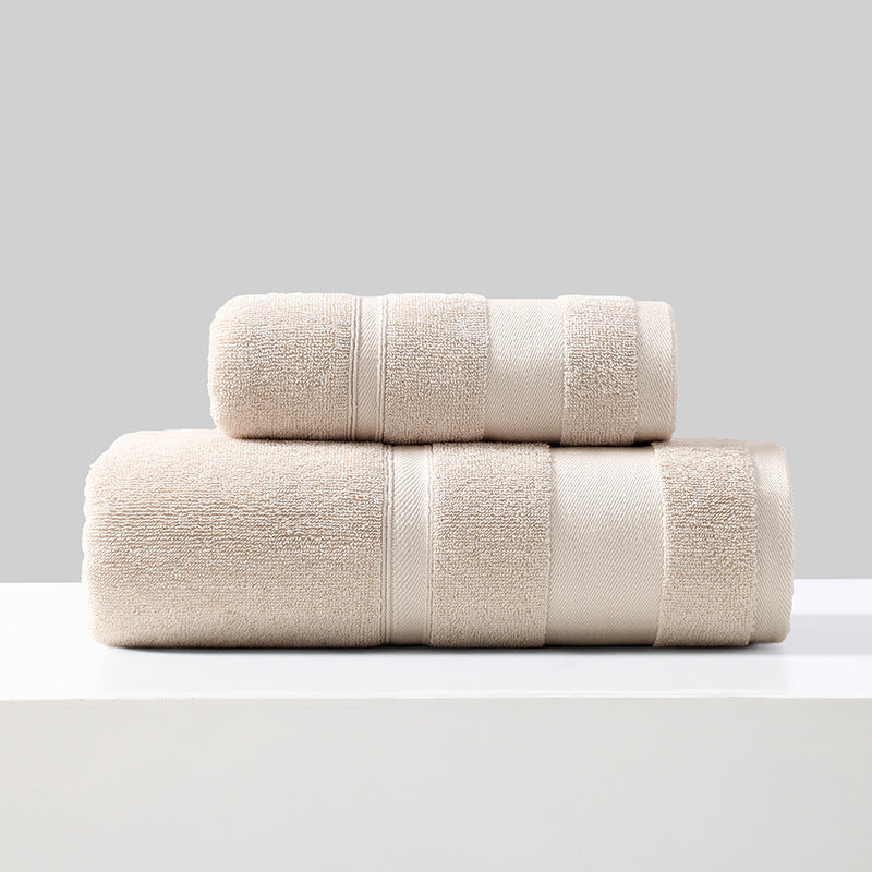 Large Size 100% Cotton Absorbent Bath Towel Set
