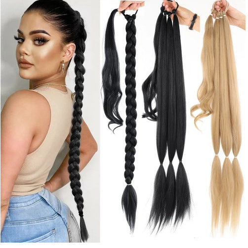 Synthetic Wig Ponytail for Women with Heat-Resistant Fiber