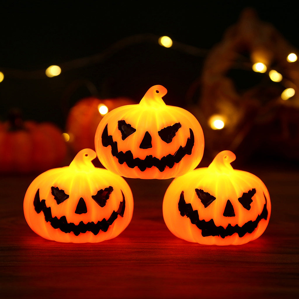Halloween LED pumpkin lights atmosphere decoration lights