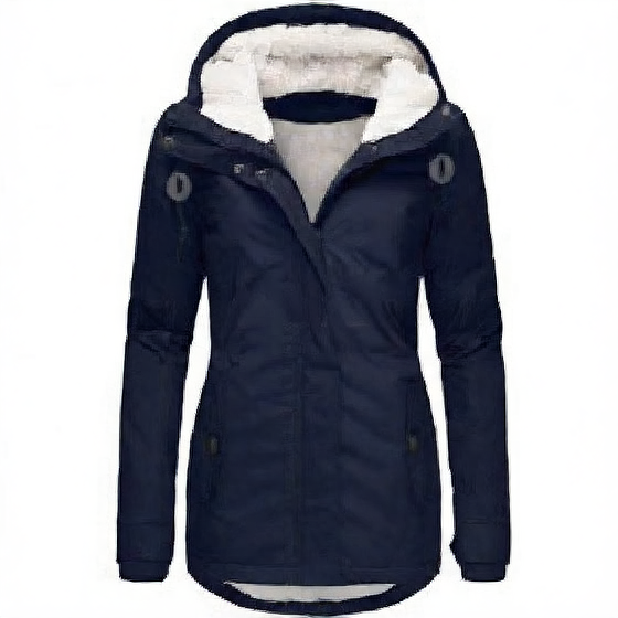 Thickened Hooded Cotton Jacket for Women