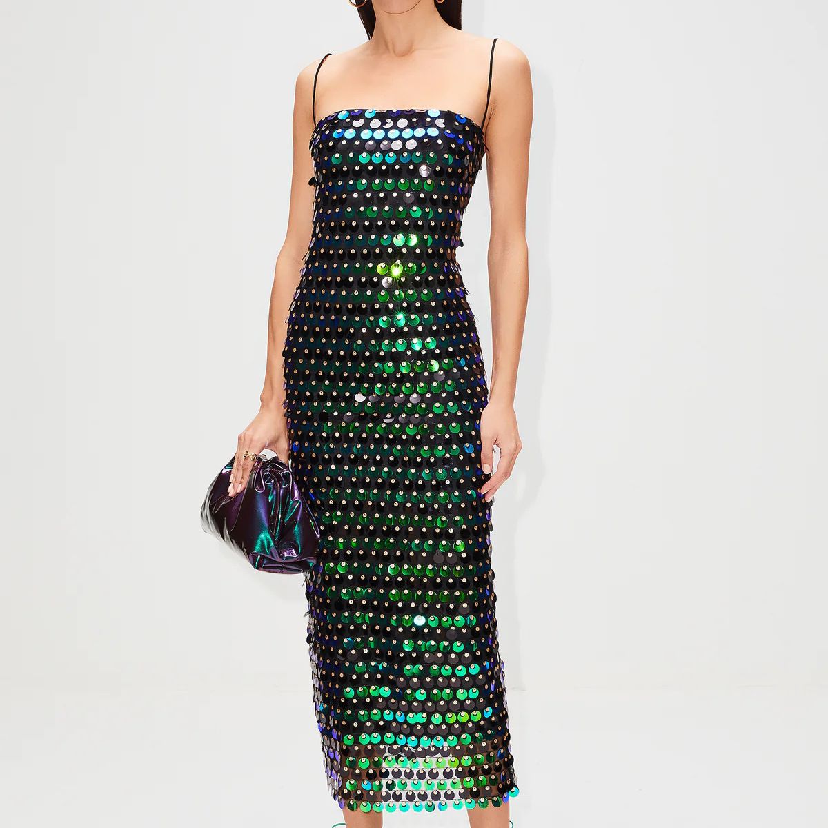 Women's Sequin Irregular Dress
